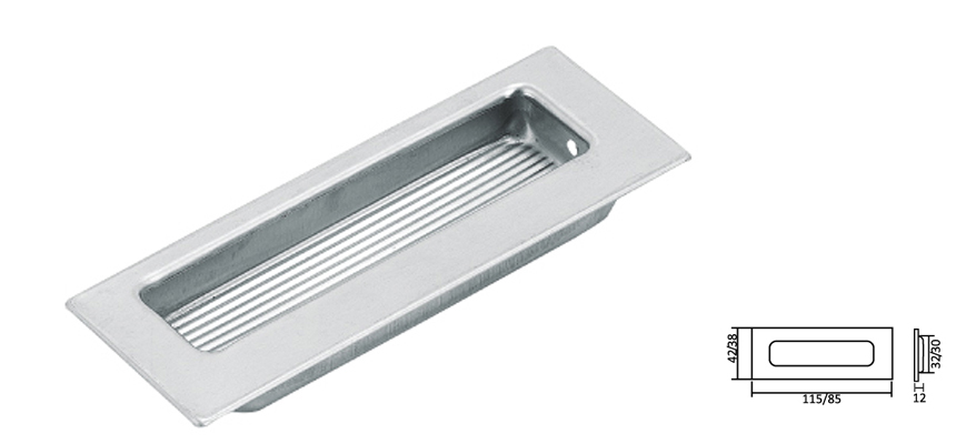 Concealed Handle,Stainless Steel